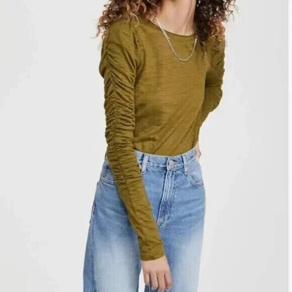 FREE PEOPLE Women Bundle of 10 Long Sleeve Top Sz XS Multicolor 3-27 - Picture 9 of 16